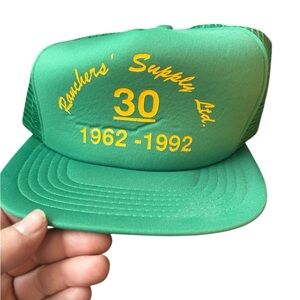Green Rancher's Supply Trucker Hat